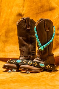 Zuni and Navajo Turquoise and Silver Big Bad Collars (3)